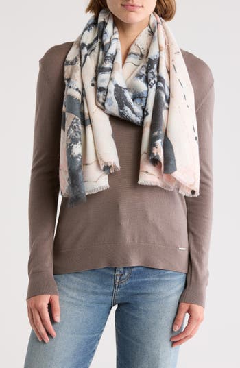 Vince Camuto Agate Wrap Scarf In Multi