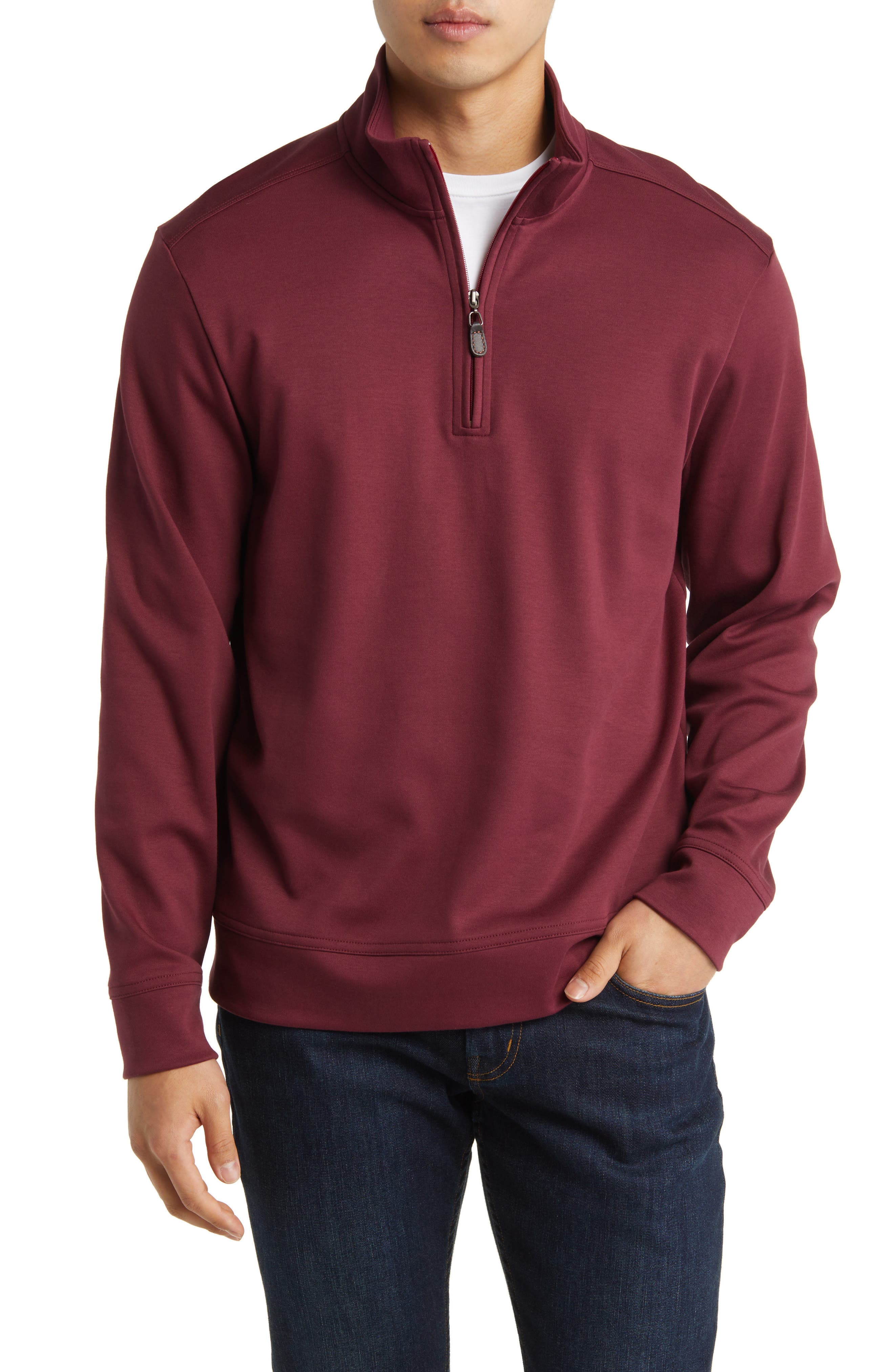tommy bahama quarter zip sweatshirt