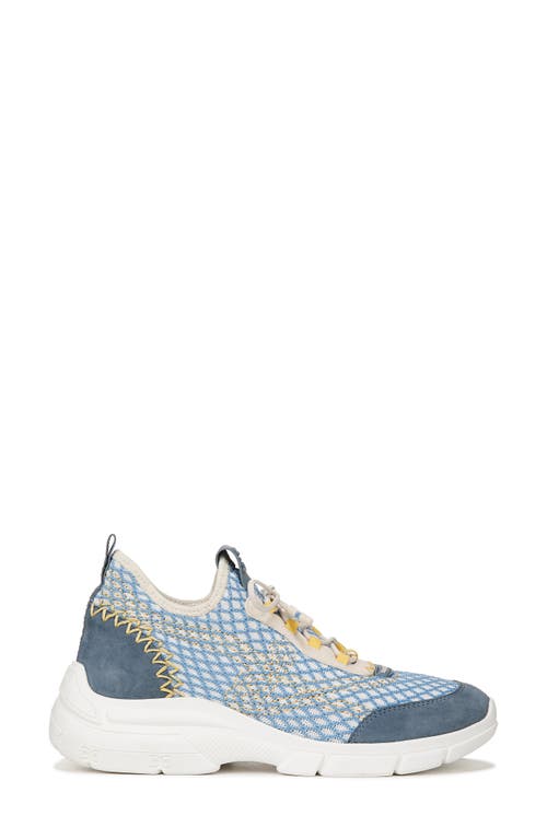 Sam Edelman Chelsie Knit Sneaker In Summer Sky/blue Mist