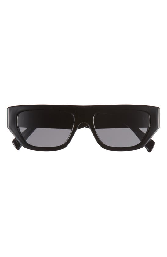 Shop Bp. Bold Flat Top Sunglasses In Black