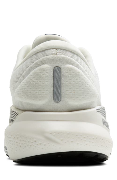 Brooks Adrenaline Gts 24 Running Shoe In Coconut/black/white Sand