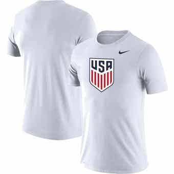Men's Nike White USMNT 2022/23 Pre-Match Top
