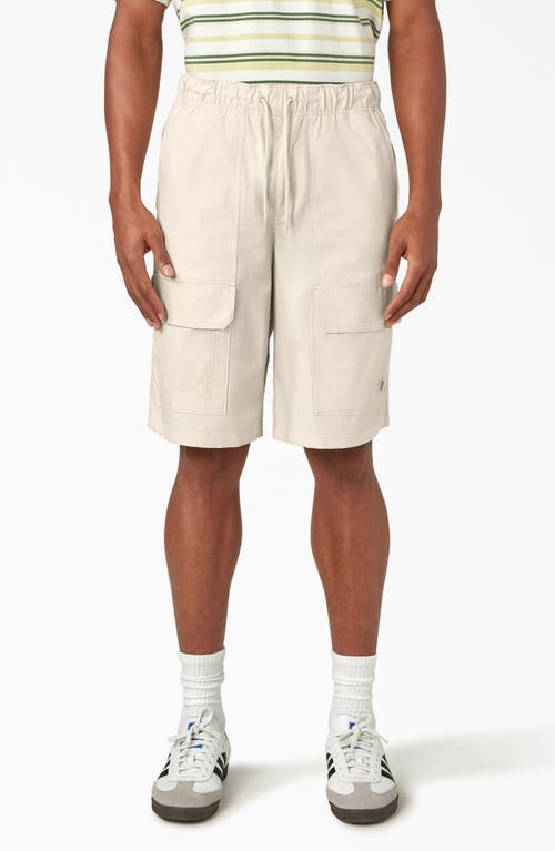 Dickies Fisherville Drawstring Cargo Shorts Stone Whitecap Grey at Nordstrom,