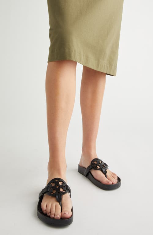 Tory Burch Miller Soft Sandal In Perfect Black/perfect Black