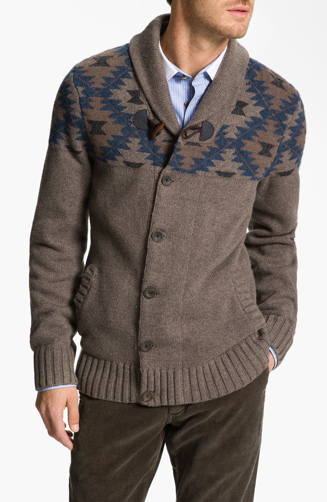 Ted Baker London 'Nonoise' Shawl Neck Cardigan Nordstrom