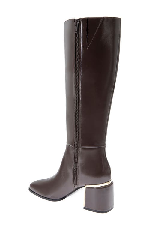 Shop Bcbg Seena Knee High Boot In Mocha