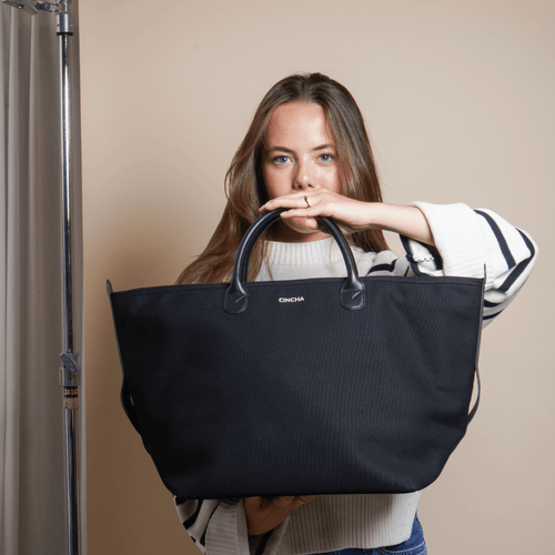 Shop Cincha Go-tote In Jet