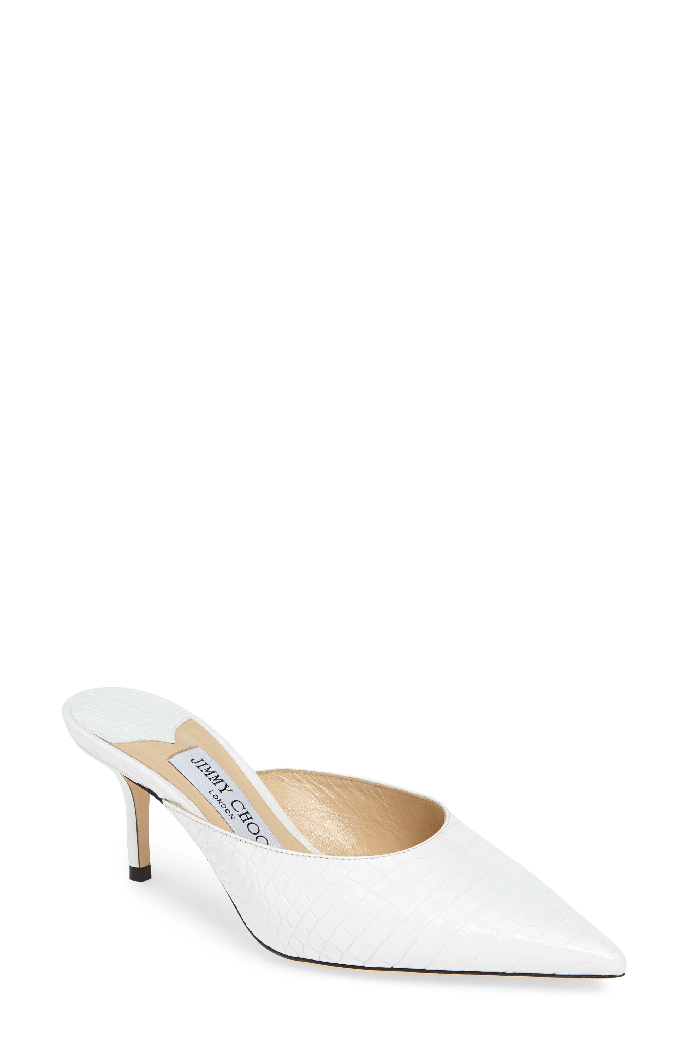 Jimmy Choo Rav Mule - White