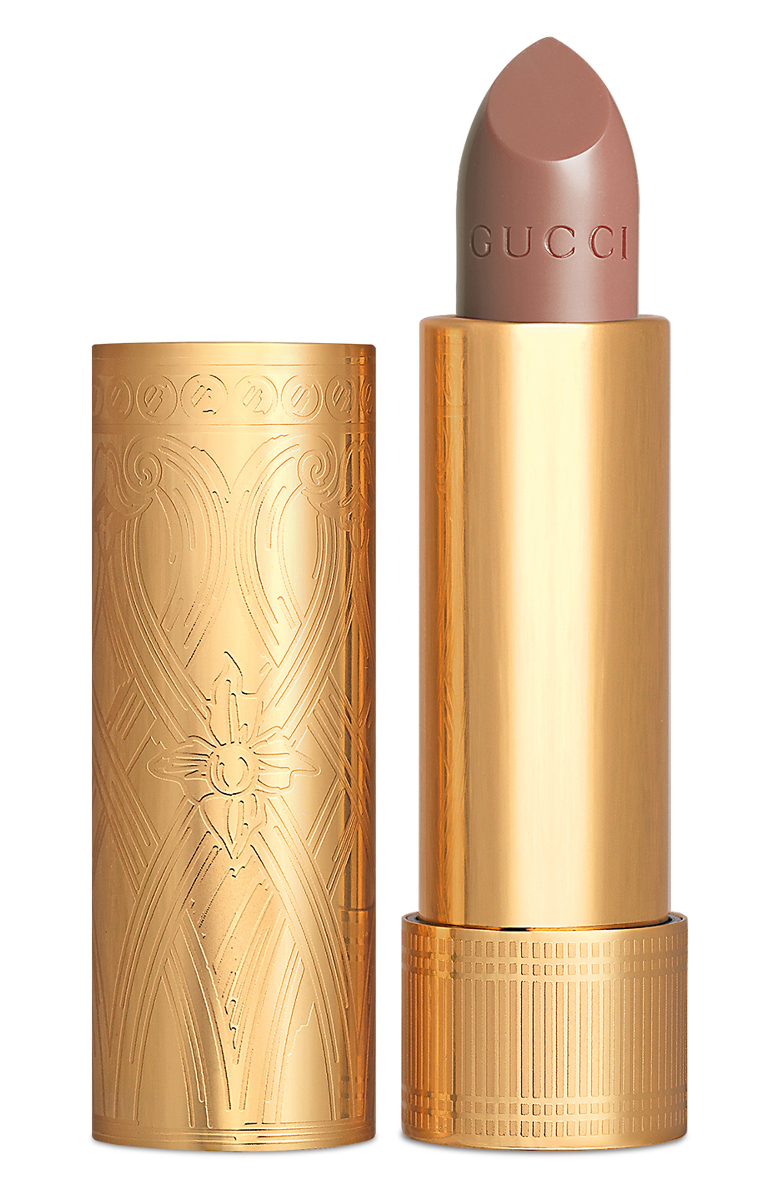 Gucci Rouge a Levres Satin Lipstick in Peggy Taupe at Nordstrom