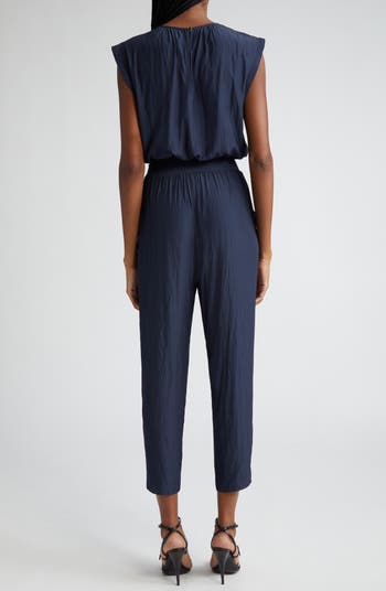 Ramy Brook Bristol Grommet Detail Sleeveless Crop Jumpsuit