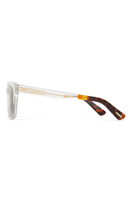 Toms Rome Vintage Crystal Handcrafted Sunglasses In Vintage Crystal/bottle Green