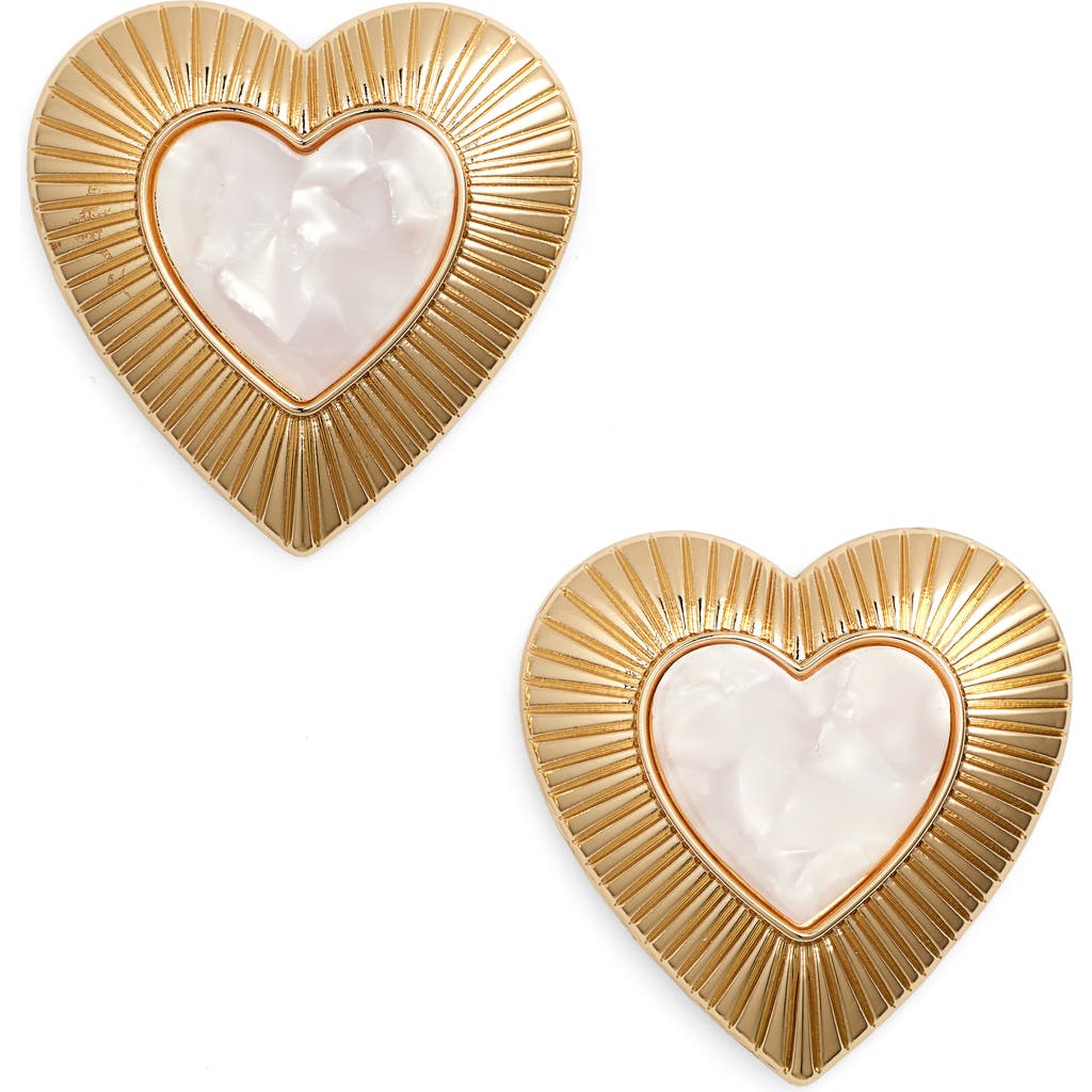 Baublebar Imitation Pearl Statement Earrings In Pearl