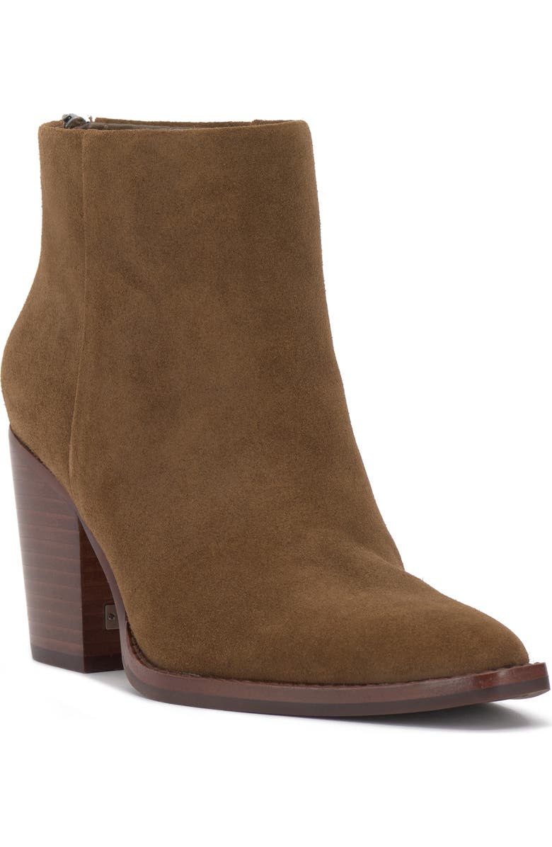 Vince Camuto Polellah Pointed Toe Bootie, Main, color, Reishi Sisued
