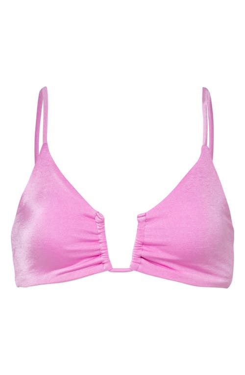 Shop Maaji Bia Fondant Pink Reversible Bikini Top