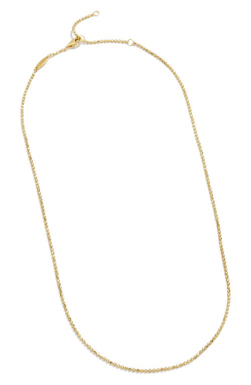 BaubleBar Kacy Snake Chain Necklace in Gold at Nordstrom