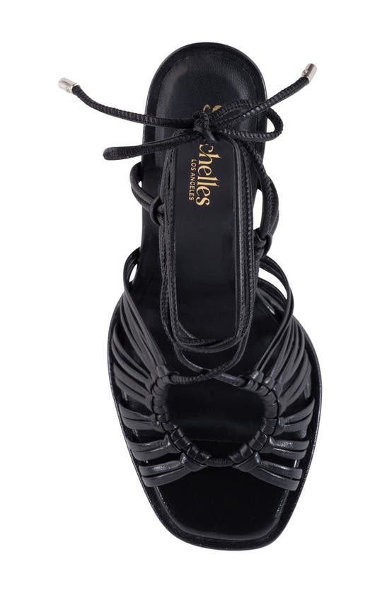 Shop Seychelles Te Amo Ankle Wrap Sandal In Black