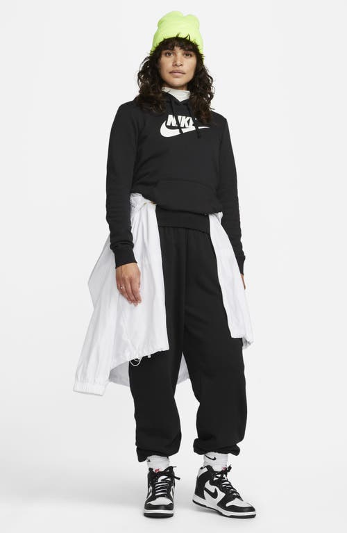 Shop Nike Sportswear Club Fleece Hoodie In Black/white