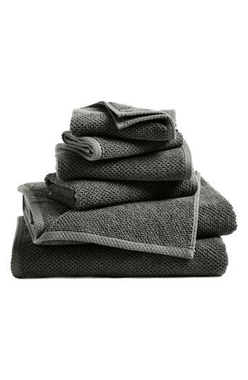 Woven & Weft Textured Cotton 12-pack Washcloths In Midnight