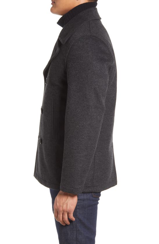 PENDLETON WATER RESISTANT WOOL BLEND PEACOAT