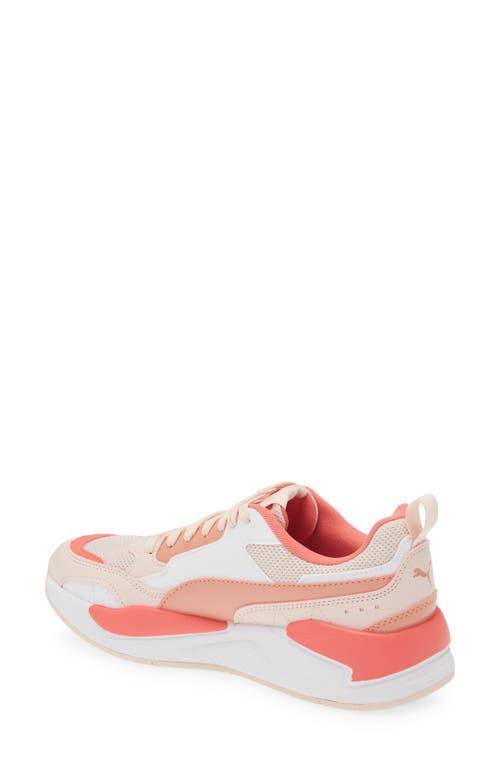 Puma X-ray 2-square Sneaker In Island Pink-peach-white-salmon