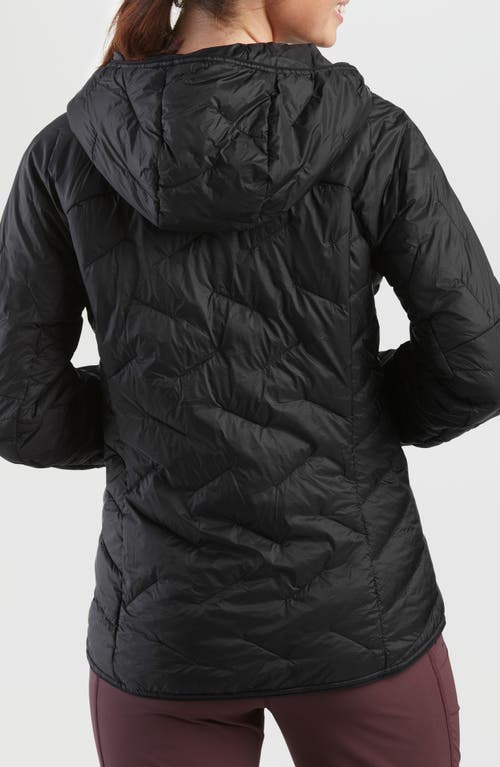 Shop Outdoor Research Superstrand Lt Hooded Jacket In Black