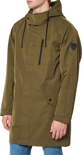 Vince camuto hotsell hooded raincoat