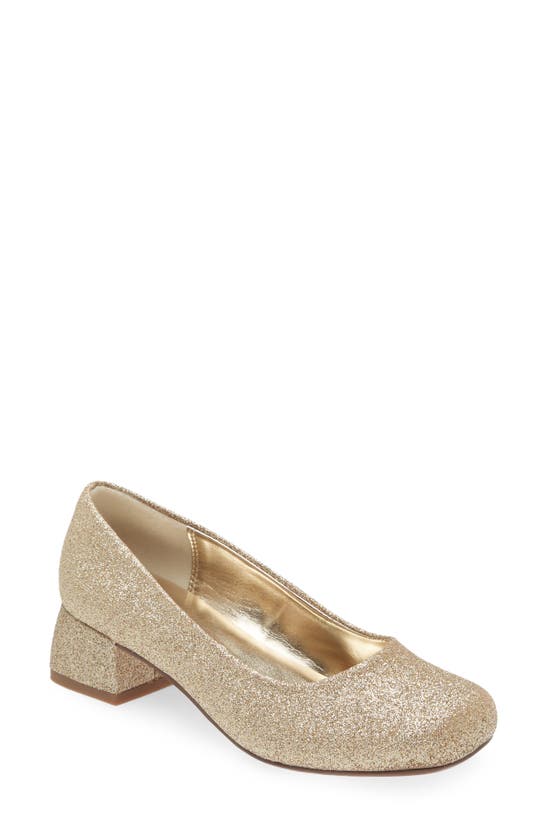 Steve Madden Kids' Jennaa Pump In Gold