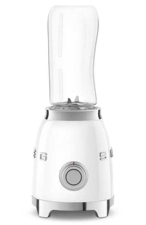 Shop Smeg Personal Blender & Bottle To Go Set In White