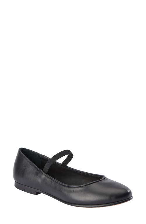 Nisolo Bea Mary Jane Flat in Black 