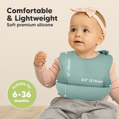 KEABABIES KEABABIES PREP SILICONE BIBS 