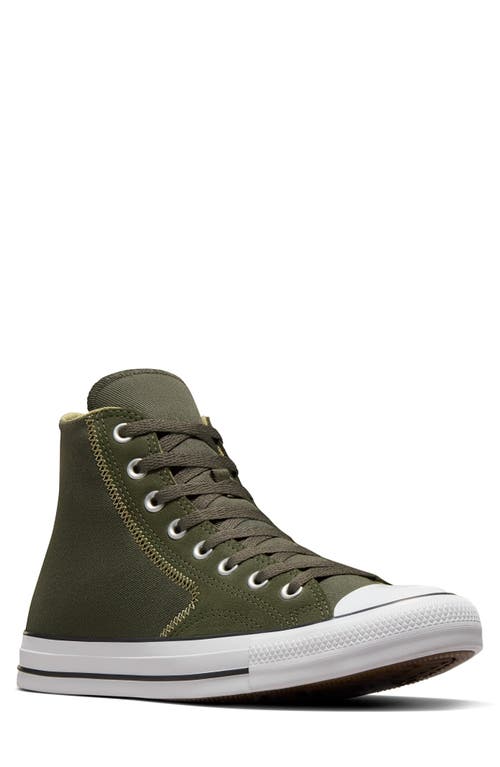 Converse Chuck Taylor All Star High Top Sneaker Cave Green/Mossy Sloth at Nordstrom,