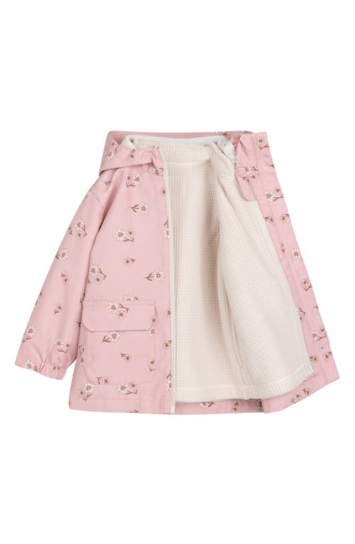 Shop Miles The Label Kids' 3-in-1 Water Repellent Hooded Coat In Pink Light