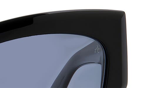Rag & Bone 56mm Cat Eye Sunglasses In Black
