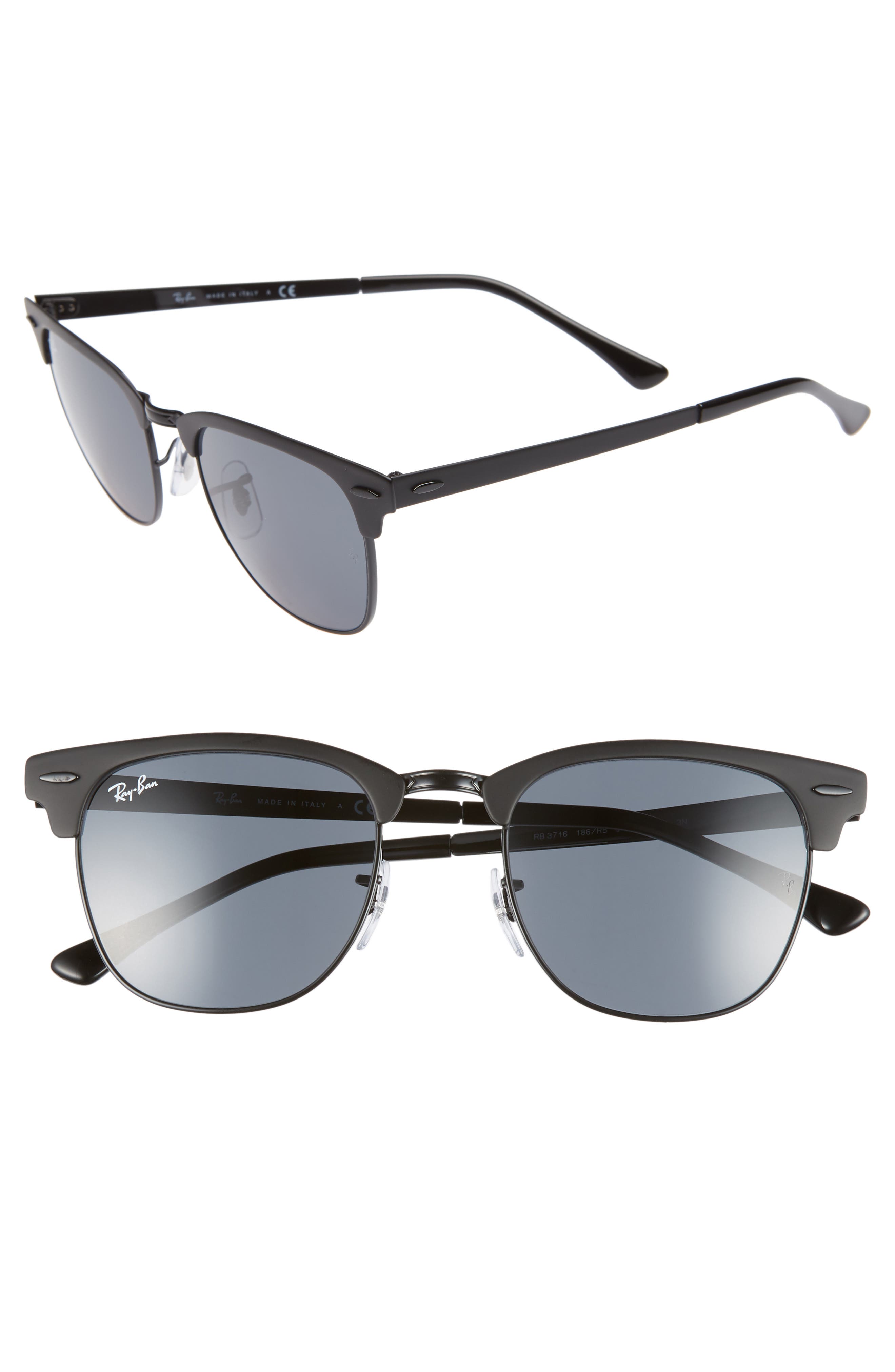 Ray-Ban Icons 51mm Browline Sunglasses 