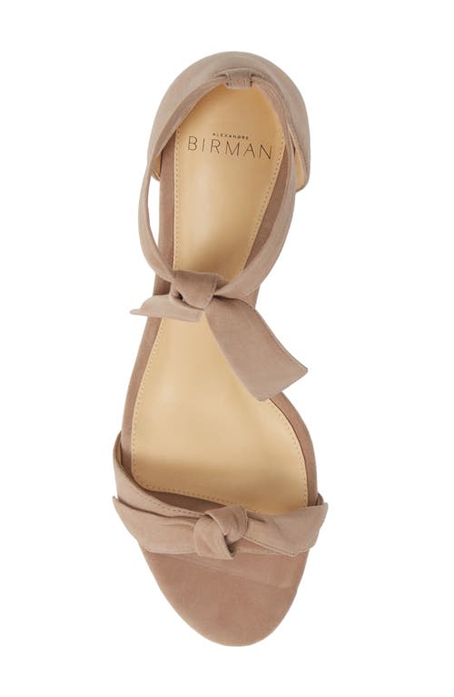Alexandre Birman Sandals In Cameo Suede