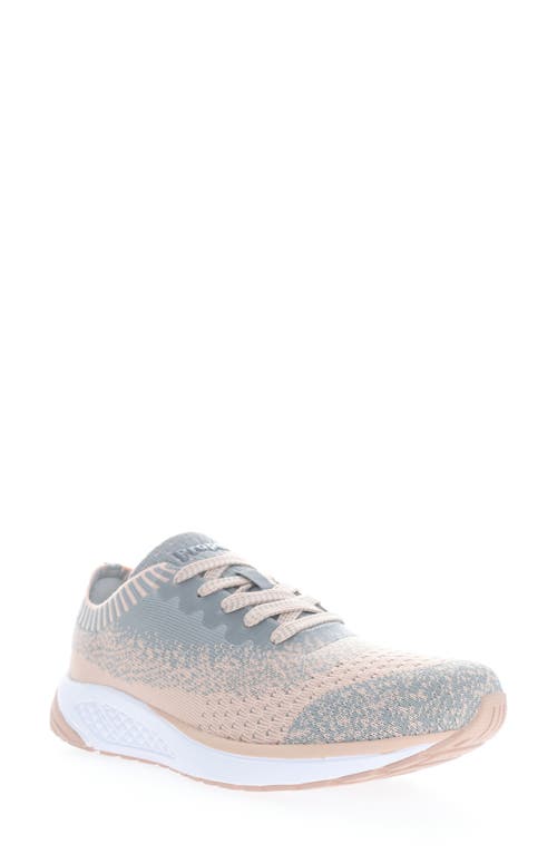 Propét EC-5 Slip-On Sneaker in Grey/Peach