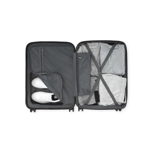 Bugatti Wellington Hardside Medium Luggage With Tsa Lock In Black