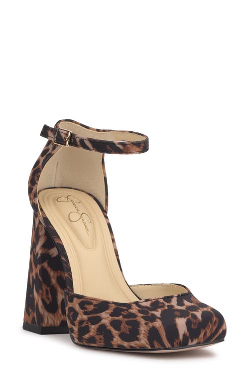 Shop Jessica Simpson Lollah Ankle Strap Pump In Natural