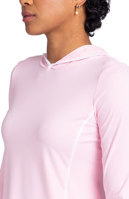 Shop Kinona Layer It Up Hoodie In Ballet Pink