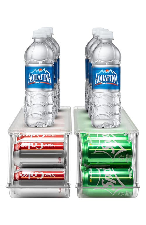 Sorbus 4-pack Can Organizer In Clear
