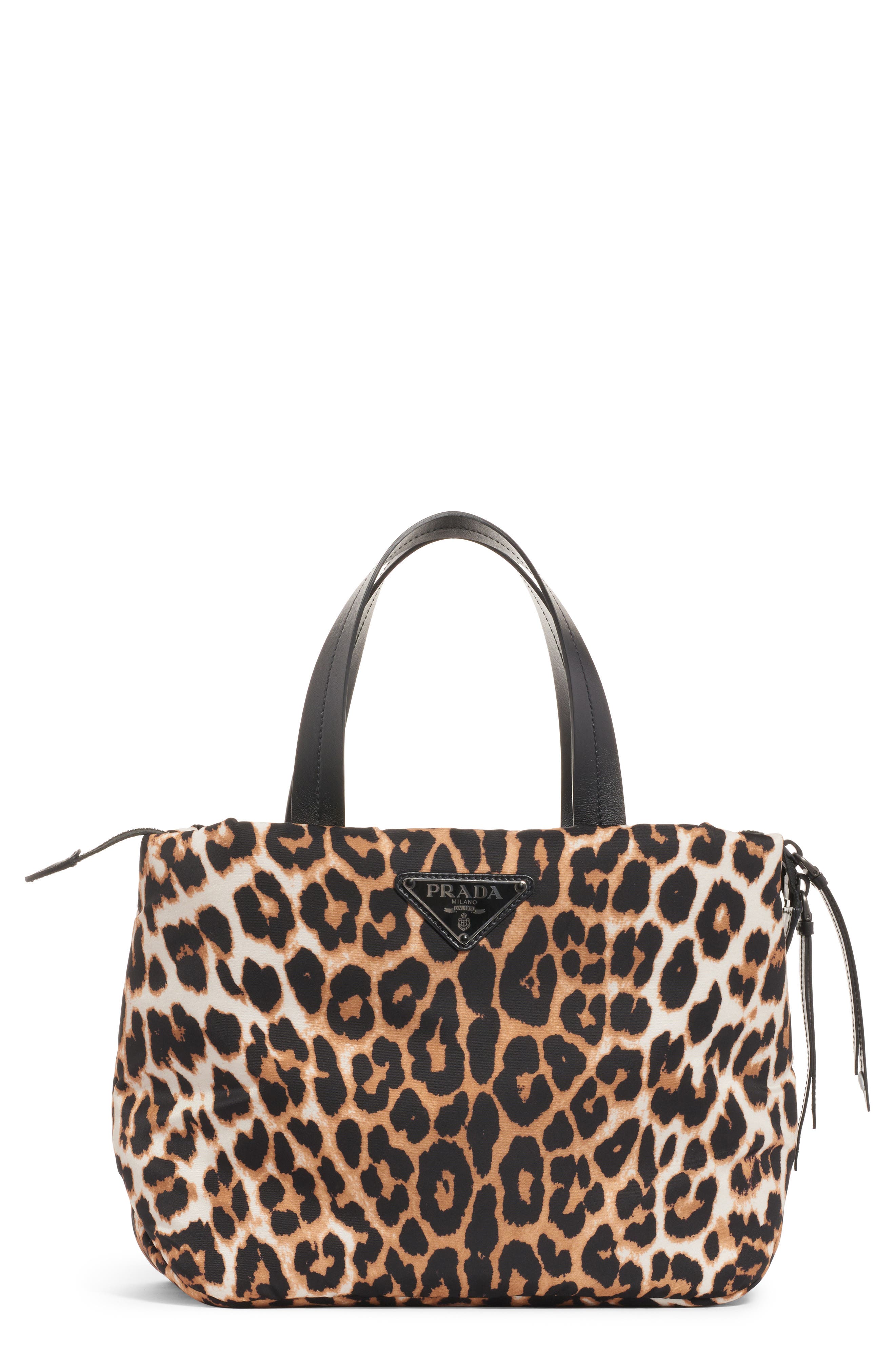prada leopard handbags