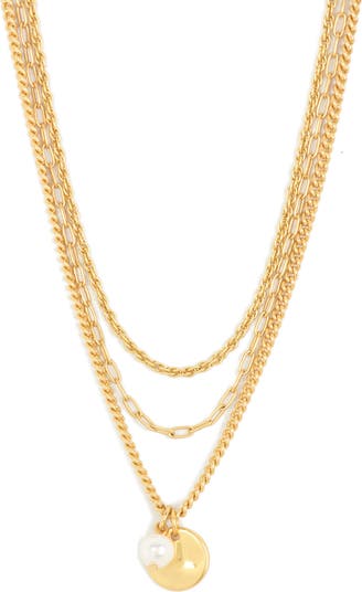 Madewell coin sales layered necklace