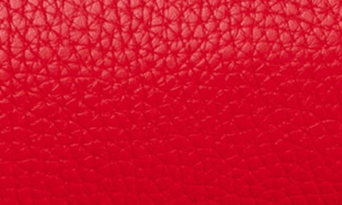 Bey-berk Leather Sunglass Storage Case In Red