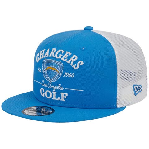 Lids Los Angeles Chargers '47 Highpoint Trucker Clean Up Snapback Hat -  Powder Blue/Gold