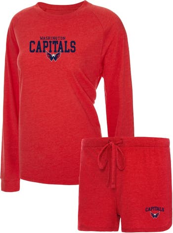 Women's Concepts Sport Heather Red Washington Capitals Meter Knit