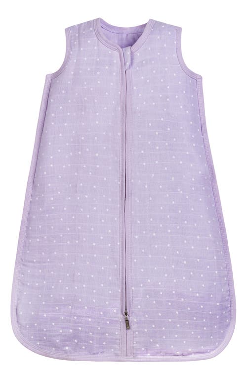 Under the Nile Organic Cotton Muslin Wearable Blanket in Lavender at Nordstrom