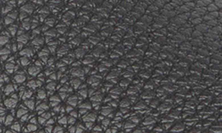 Shop Karl Lagerfeld Paris Tumbled Leather Fishermand Sandal In Black