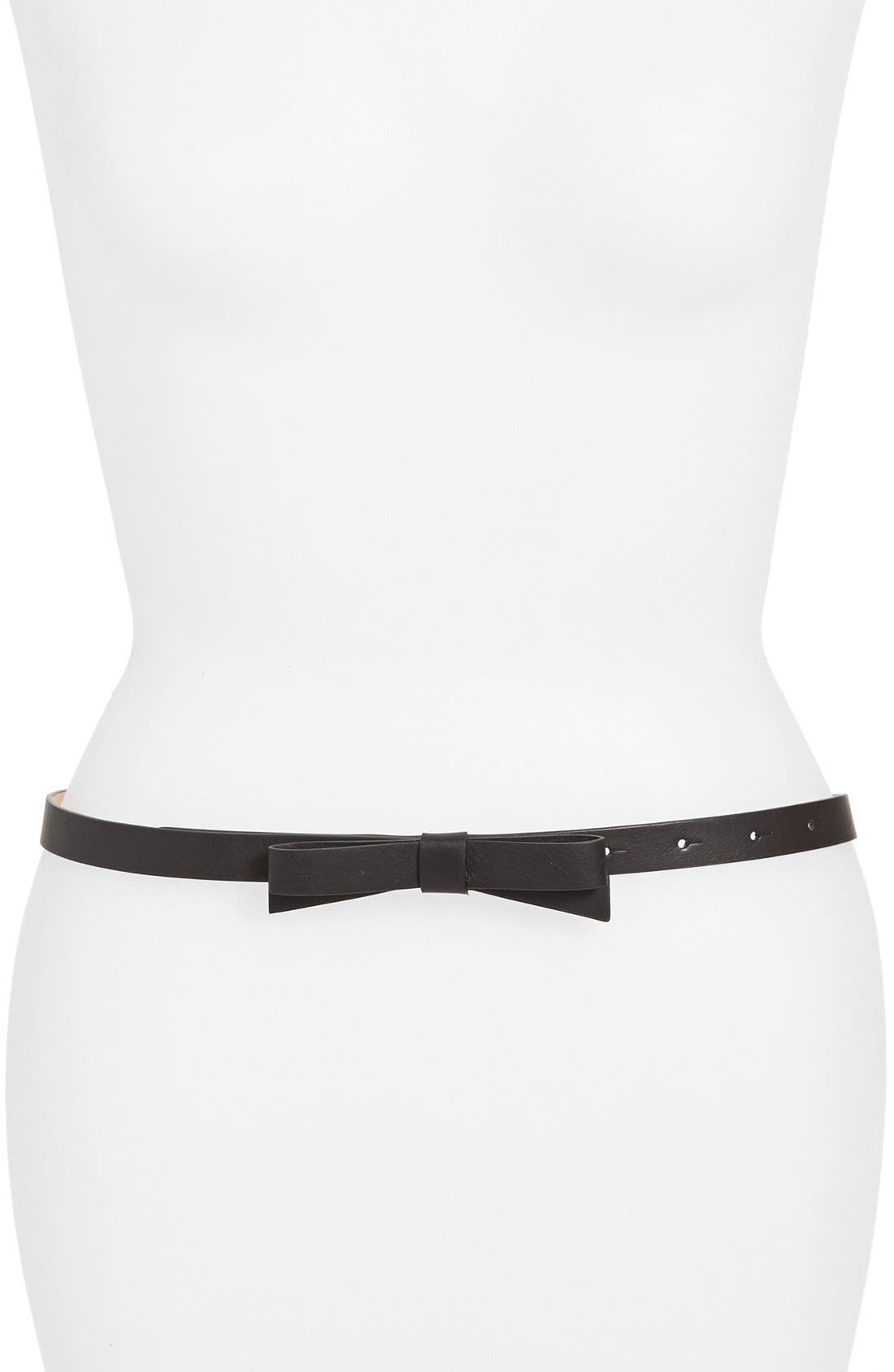 kate spade bow belt
