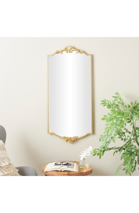 Shop Vivian Lune Home Ornate Wall Mirror In Gold