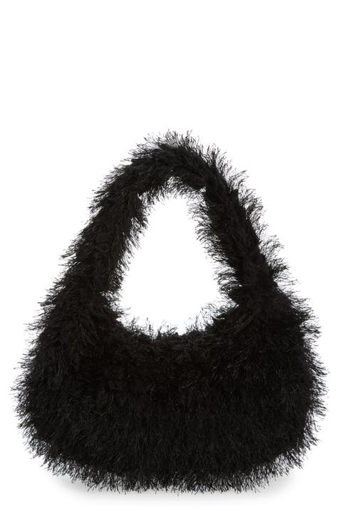 EXPRESSIONS NYC, Bags, Expressions Nyc Vegan Faux Fur Handbag